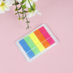 N Times <b>Student</b> <b>Office</b> PET Fluorescent Sticky Index Tabs Self-Adhesive Memo Pads Customizable OEM Service Wholesale - Product Image 5