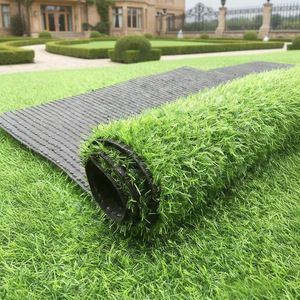 Césped Artificial de Fútbol de Alta Densidad, Resistente al Fuego, de PE+PP, 5 Años de Vida Útil, Relleno de Goma Impermeable, Duradero para Gimnasio/Escuela - Product Image 3