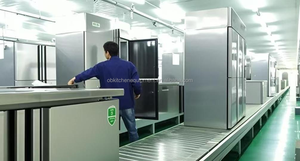 180L Refrigerator with High Quality Restaurant Kitchen Freezer Bench Coffee Chiller <b>Table</b> Refrigerator with CE Certificate - Product Image 6