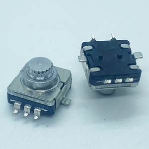 EC11 Miniatura de rotação de 360 graus tipo <span class=keywords><strong>incremental</strong></span> codificador rotativo ultra-fino botão de comutação de pulso codificador digital - Product Image 2