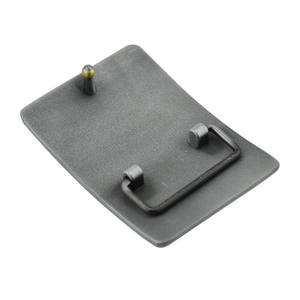 Latón antiguo Gole Aurelio Casillas Hebilla de cinturón Logotipo 3D personalizado Accesorio de metal hecho a mano - Product Image 4