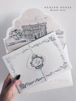 Menu personnalisé en velours Invitation de cadeaux Mariage Luxueux pour invités Souvenirs Invitations de mariage personnalisées Luxe
