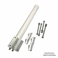 Antena Omnidireccional MIMO WiFi de Doble Banda 2.4G 5.8G de Alta Ganancia Arronna 12dBi 360° °   Router Inalámbrico CPE para Exteriores, Puente AP Industrial