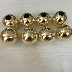 63MM Esfera De Latão Bola De Aço Inoxidável Brilhante Acabamento Oco Bola De Cobre Para Finalidade Decorativa - Product Image 6