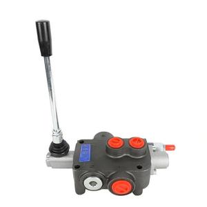 Vanne hydraulique multi-directionnelle Hansen P40 P60 P80 P120 5 bobines 3 voies pour mini-excavatrice, commande directionnelle monobloc à joystick - Product Image 4