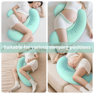 Almohada de Maternidad - Almohada Pequeña <span class=keywords><strong>para</strong></span> Dormir de Lado, Artefacto Multifuncional en Forma de H <span class=keywords><strong>para</strong></span> Dormir, Soporta <span class=keywords><strong>el</strong></span> <span class=keywords><strong>Abdomen</strong></span> - Product Image 2