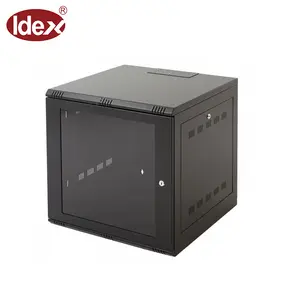 Venta caliente montado en la pared 6U 9U 12u gabinete de red de datos de servidor en rack