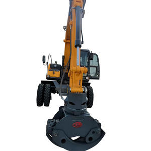 Fournisseurs de machines forestières Xuvol 90P, grappin pour excavatrice, utilisé pour les excavatrices de 4 à 9 tonnes avec godet d'excavatrice à rotation à 360 degrés - Product Image 1