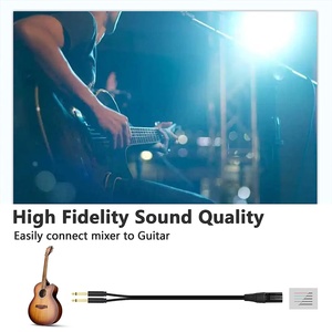 Nhà Máy Tùy Chỉnh Thiết Kế 3 Pins Nam Xlr Để 6.35Mm Nam Bảng Điều Chỉnh Núi Âm Thanh Kết Nối Ổ Cắm <span class=keywords><strong>Microphone</strong></span> Kết Nối Mic Xlr Cáp - Product Image 6