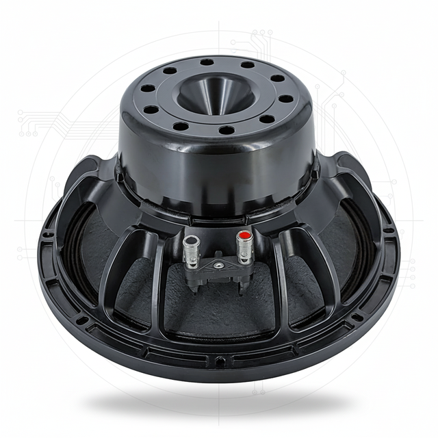 12 Inch Midrange Speaker 600W 8Ohm Neodymium Magnet Cast Aluminum Frame Professional Audio Subwoofer Driver 12ND-100