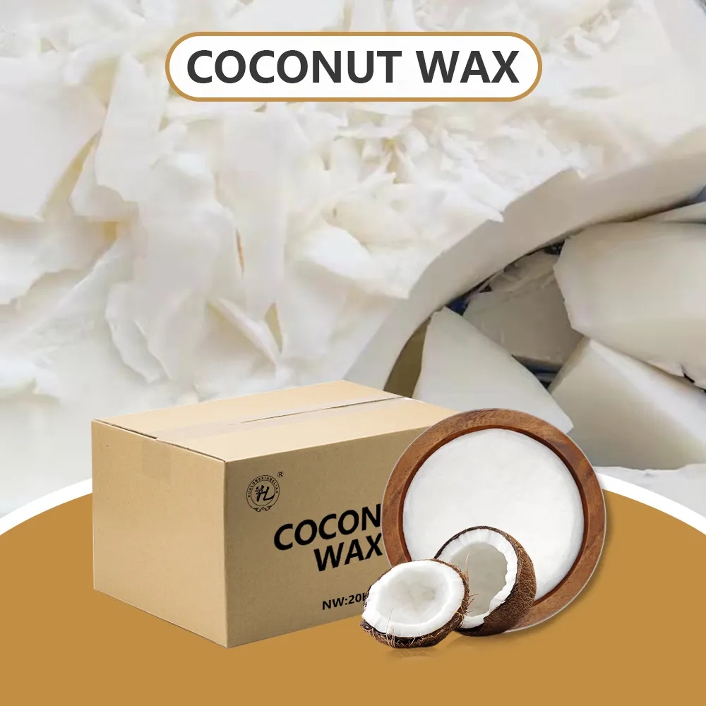 Ff-fornecedor de cera de coco para etiquetas privadas, cera personalizada de soja e coco para mistura de velas perfumadas com ponto de fundição alto