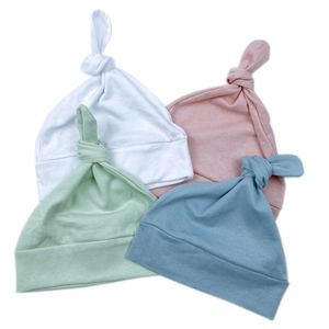 Vente chaude 2023 100% coton bébé chapeaux nouveau-né couvre-chef cadeaux infantile <span class=keywords><strong>bonnet</strong></span> casquettes <span class=keywords><strong>0</strong></span> à 12 <span class=keywords><strong>mois</strong></span> pour garçon et fille - Product Image 1