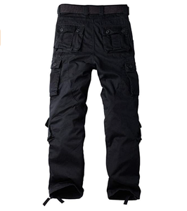 Pantalones informales de combate de trabajo para hombre, pantalones Harem Hip Pop, pantalones cargo holgados con múltiples bolsillos - Product Image 2