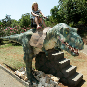 Giostre per Parchi Divertimento, Dinosauro Animatronico Elettrico a Gettoni per Bambini - Product Image 1