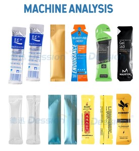 Machine d'emballage de sachets de thé matcha entièrement automatique, prise en charge de la forme spéciale personnalisée, coin arrondi, remplissage, scellement, emballage - Product Image 2