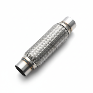 86*300*400mm Externally Braided, Internally Lined <strong>Truck</strong>-specific Corrugated Pipe Stainless Flexible Exhaust Pipe - Product Image 1