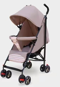 <span class=keywords><strong>Passeggino</strong></span> per Neonati con Reclinazione Piana, Materasso Morbido, Design Anti-Colica, Realizzato in Metallo Resistente e Tessuto Confortevole - Product Image 3