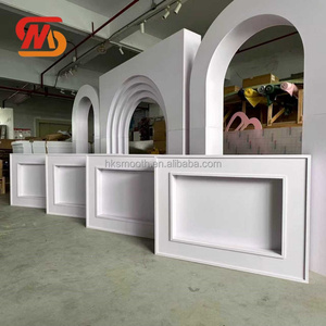 SMOOTH Wholesale Wedding Events Decoration White PVC Rectangle <b>Birthday</b> Party Event <b>Table</b> - Product Image 5