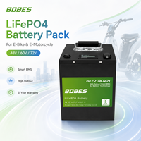 Batterie au lithium LiFePO4 haute performance 12V 24V, alternative au plomb-acide pour chariots de golf/UPS/utilisation marine
