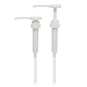 Aangepaste Kleur Logo 38 400 Wit Plastic Geribbelde Gallon Pomp Voor Fles - Product Image 1