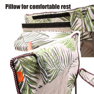 STARRYHEART Vente en gros de chaises de camping pliables Oxford à dossier haut en acier - Product Image 6