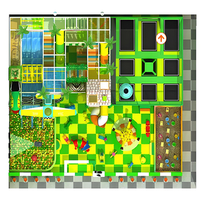 Wholesale Chrildrens Indoor Playground Equipment Soft Maze Modular Adventure Climber Safe LLDPE Community Center Zone - Product Image 2