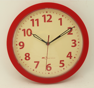 10 Inch Custom Color Printing Face Round Cheap Promotional Wall <b>Clocks</b> - Product Image 1