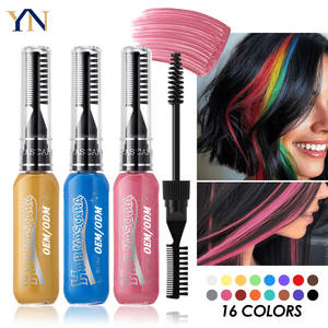 Máscara de <span class=keywords><strong>Pestañas</strong></span> de Color Personalizable OEM con Dos Cabezales de Cepillo, <span class=keywords><strong>Tinte</strong></span> para Cabello, Sin Residuos, Natural, para Festivales <span class=keywords><strong>y</strong></span> Fiestas - Product Image 1