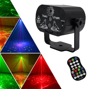 3W Laser Disco Light Bulb E27 Rotating Strobe Bulbs Stage Party Lights Disco Lamp Multi Changing Color Crystal Luminous AUTO RGB