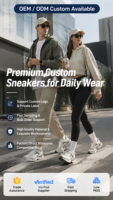Chaussures de marche confortables personnalisées, légères, respirantes, baskets décontractées OEM ODM