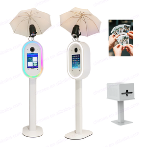 Fantaisie auto Dslr Photobooth coque numérique iPad cabine avec miroir Salsa Photo Booth Machine événements mariage Photo Booth boîtier en métal - Product Image 3