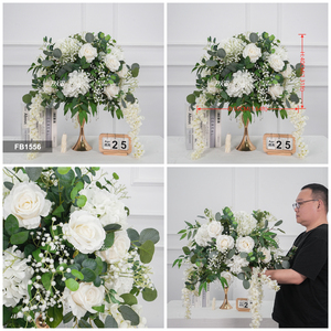 <b>Large</b> <b>Flower</b> ball Wedding Table Centers <b>Artificial</b> <b>Flower</b> Arrangements Floral Ball for Wedding Decoration - Product Image 3