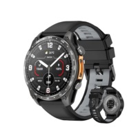 Montre connectée de sport en plein air 2026 avec GPS, moniteur de fréquence cardiaque, écran AMOLED 1,43 pouces, étanche IP68, boussole, calendrier, HW032