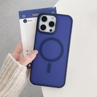 Housse personnalisée transparente TPU + PC antichoc magnétique anti-chute pour téléphone portable pour iPhone 17 Pro Max Air 16 Plus 15 14