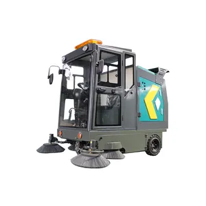 Fast Delivery Outdoor High Pressure Road Sweeping Machine Drive-type 4 Wheel Electric Street Floor Sweeper