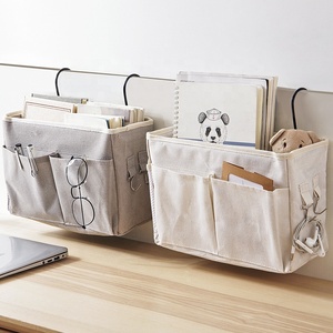 Sac de rangement vertical en tissu bohème grande capacité 2023 pour articles divers, à suspendre au <span class=keywords><strong>chevet</strong></span>, avec crochet supérieur solide - Décoration d'intérieur multifonctionnelle - Product Image 2