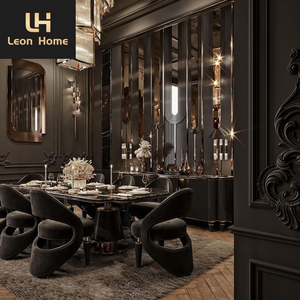 Nuovo Arrivo di Design Set Tavolo e Sedie <span class=keywords><strong>da</strong></span> Ristorante Set per <span class=keywords><strong>Sala</strong></span> <span class=keywords><strong>da</strong></span> <span class=keywords><strong>Pranzo</strong></span> Tavolo con 12 Sedie Arredamento Sedia <span class=keywords><strong>da</strong></span> <span class=keywords><strong>Pranzo</strong></span> di Lusso - Product Image 4