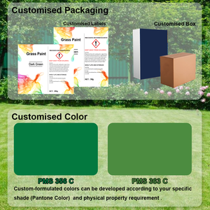 Pintura Ecológica <span class=keywords><strong>para</strong></span> Césped y Pasto, Libre <span class=keywords><strong>de</strong></span> COV, <span class=keywords><strong>de</strong></span> Larga Duración y Secado Rápido, Restaura el Color Verde, Resistente a la Intemperie, No Tóxica - Product Image 5