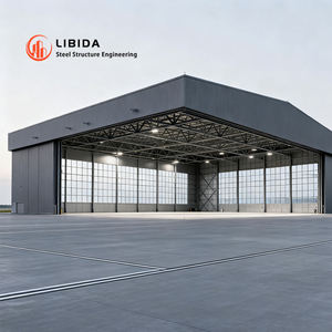 هنجر طائرات مسبق الصنع من الهياكل الفولاذية، مستودع كبير، هنجر فولاذي جاهز للتركيب - Product Image 6