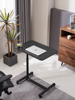 Table d'ordinateur portable pliable et réglable pour lit Table de chevet pour pieds ou canapé