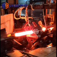 100*100mm ~ 150*150mm billette de fer en acier carré 5T-20 T/h coulée continue CCM billette en acier roulette de machines à barres d'armature