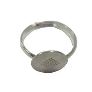 Hot Selling High Quality Factory Customization Metal Ring Base Jewelry Making Ring Metal Ring Blank