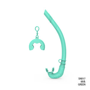 Tube de natation respirant de qualité alimentaire Bandeau élastique en silicone <span class=keywords><strong>Petit</strong></span> tuba de résistance pour l'entraînement de plongée libre - Product Image 6