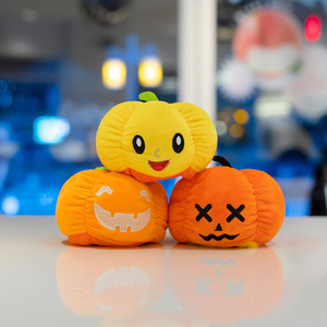 Juguetes de <span class=keywords><strong>Pulpo</strong></span> Reversibles Personalizados para Halloween y Navidad, Pulpos de Peluche con Diseño de Calabaza, Relleno de Algodón PP, Animales de Halloween y Navidad - Product Image 3