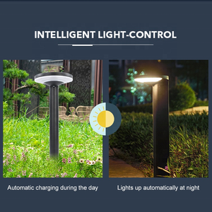 โคมไฟสวนพลังงานแสงอาทิตย์ 40 LED อลูมิเนียม IP65 กันน้ำ สำหรับตกแต่งทางเดินภายนอกบ้าน ตกแต่งสวน สนามหญ้า - Product Image 2