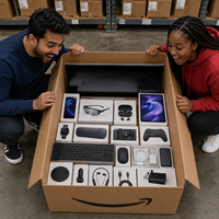 Lots de liquidation de palettes mystères Amazon : Smartphones, tablettes, écouteurs, ordinateurs portables pour revendeurs en ligne, vente en gros, en vrac, livraison rapide