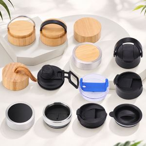 <b>Bamboo</b> Stainless Steel Vacuum Insulated Tumbler With Lid Minimalist Design for Travel - Product Image 4