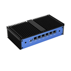 OEM Intel Celeron 3865U Dual Core 1,8 Ghz 8 Lan Ethernet RJ45 Gigabit Network Security Industrial Firewall <span class=keywords><strong>Router</strong></span> - Product Image 1