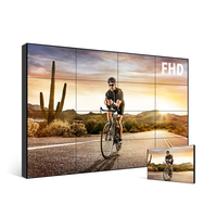 Vidéo murale en écran Led, montage mural, affichage publicitaire Lcd, vidéo murale Full Hd pour la publicité intérieure