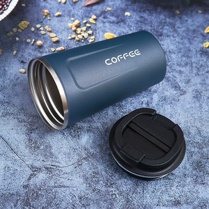 Multi-purpose viaggio in acciaio inox doppia parete sottovuoto tazze da caffè riutilizzabili <span class=keywords><strong>Custom</strong></span> tazze da caffè freddo - Product Image 4